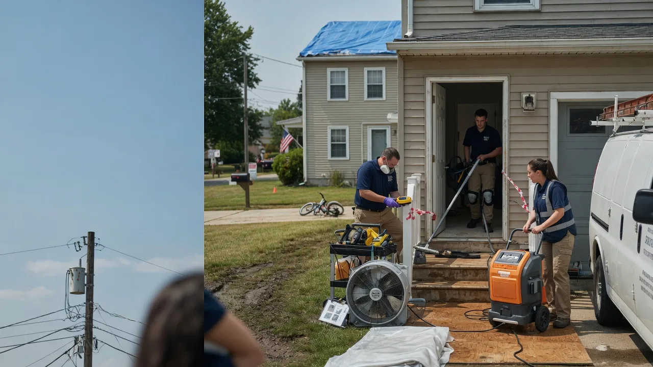 Water Damage Repair in Eaton, IN near me